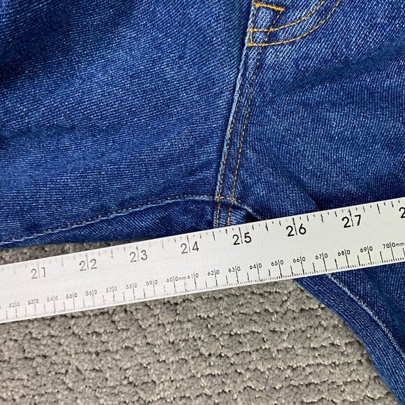 Peter Manning Classic Fit Jeans Men's 34 x 26 Fit 33 x 24.5 Blue Cotton New York - Picture 13 of 13